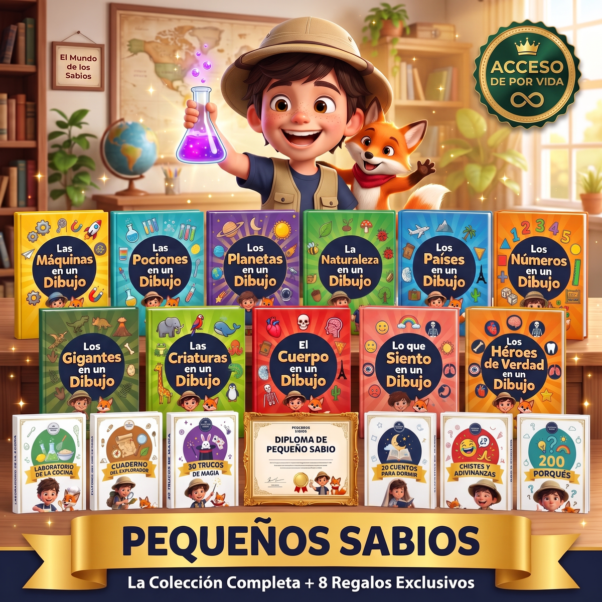 Pequeños Sabios — La Colección Completa + 8 Regalos Exclusivos